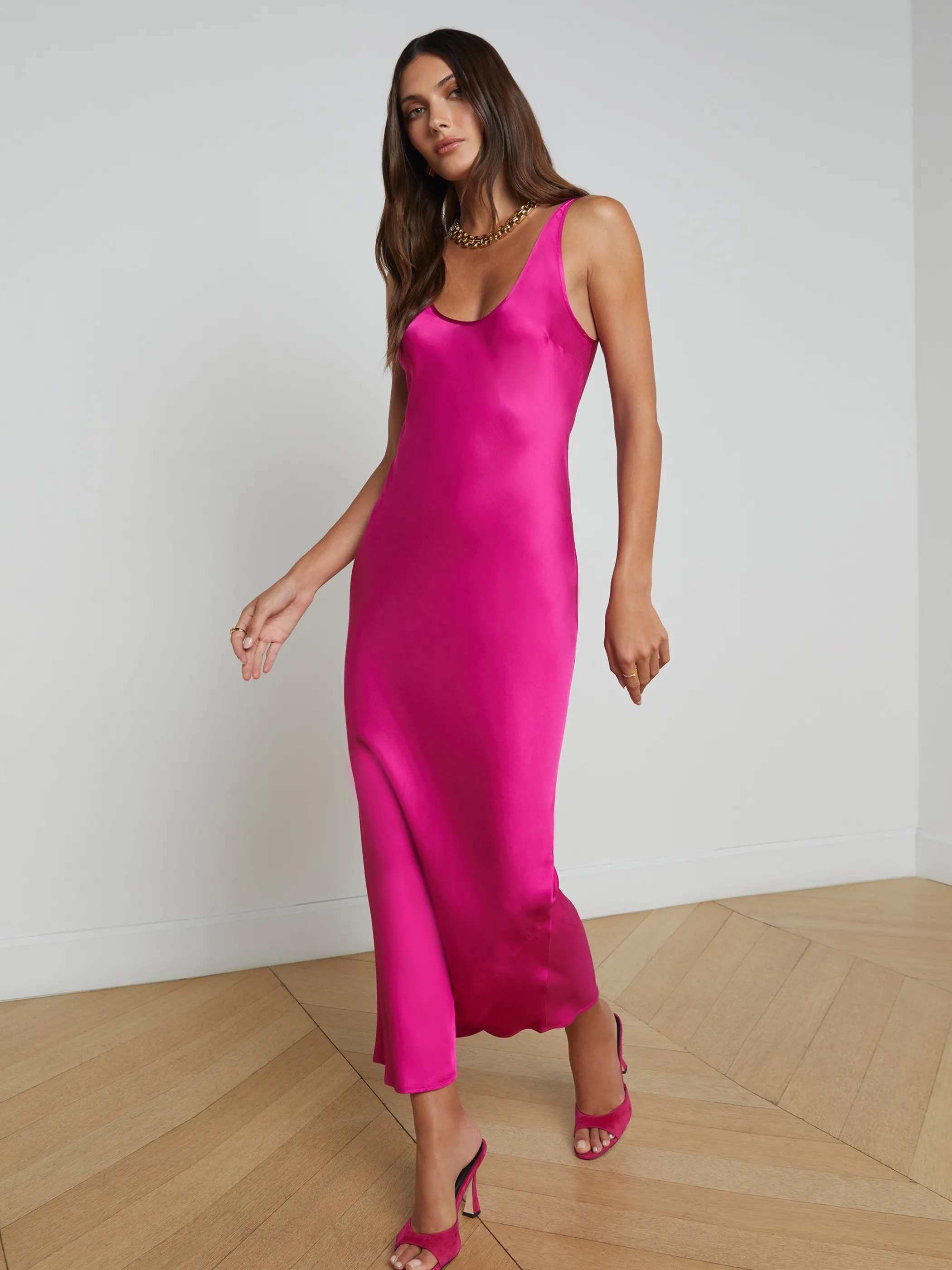 Dresses & Jumpsuits*L'AGENCE AKIYA DRESS LightRuby