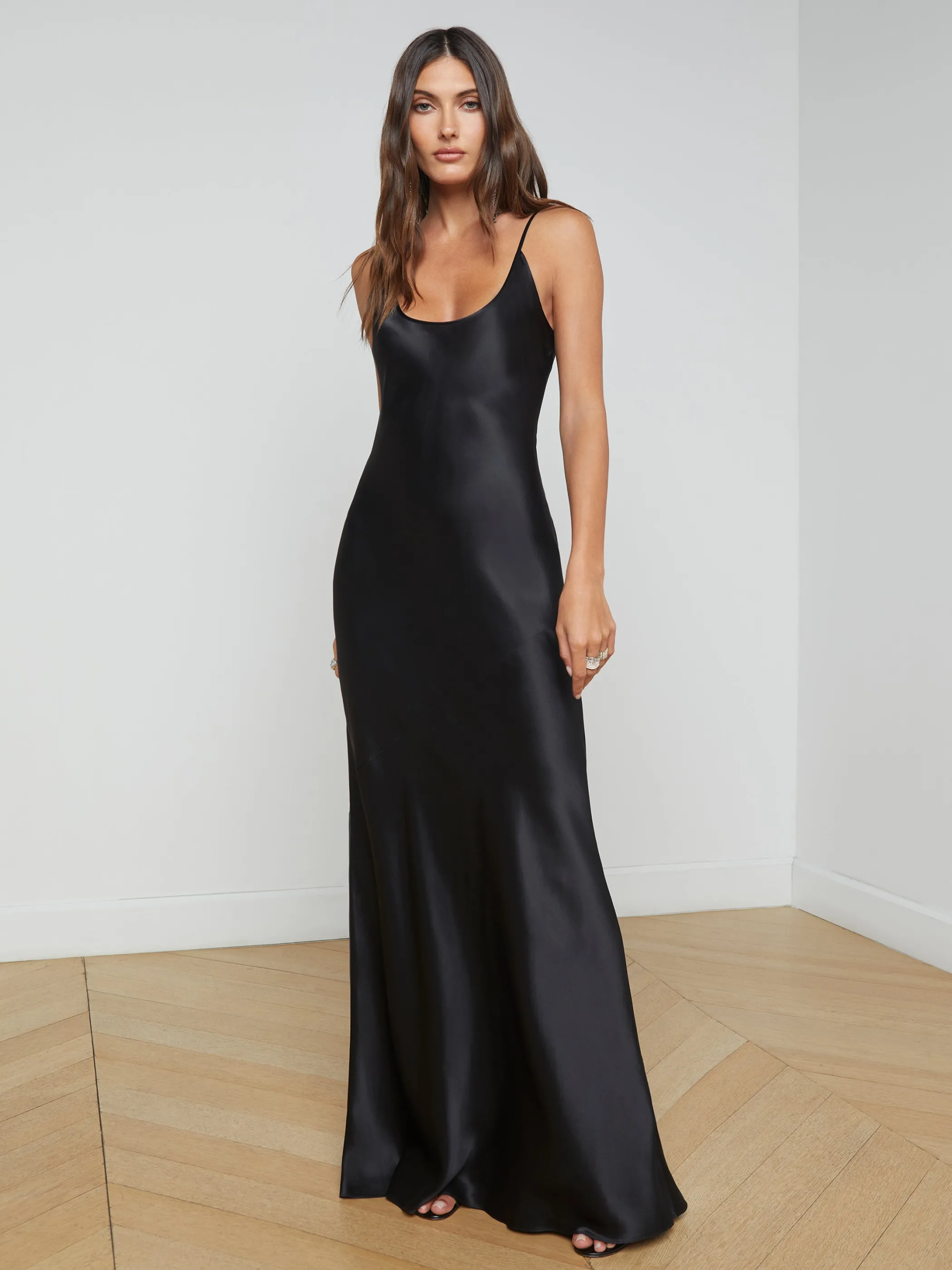 Dresses & Jumpsuits*L'AGENCE CHARMAINE SILK GOWN Black