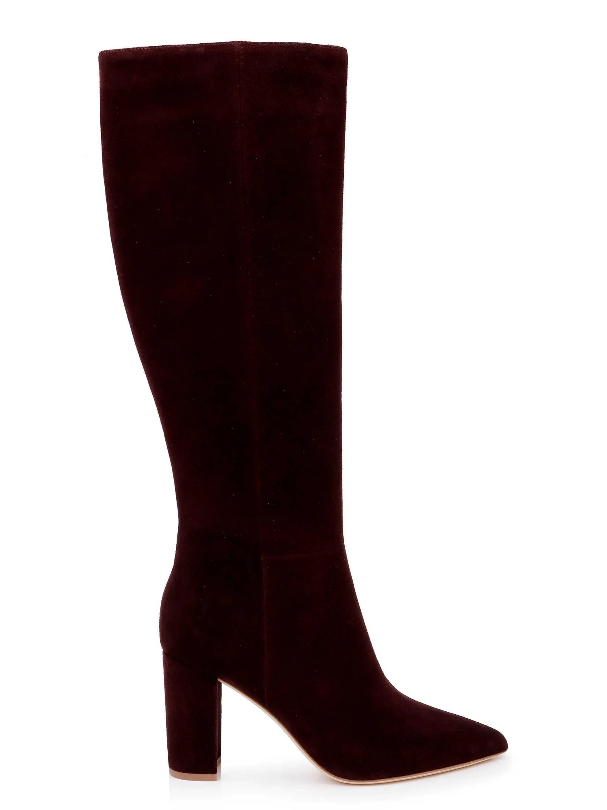 Boots & Booties*L'AGENCE CHRISTIANE KNEE HIGH BOOT BurgundyChocolateSuede