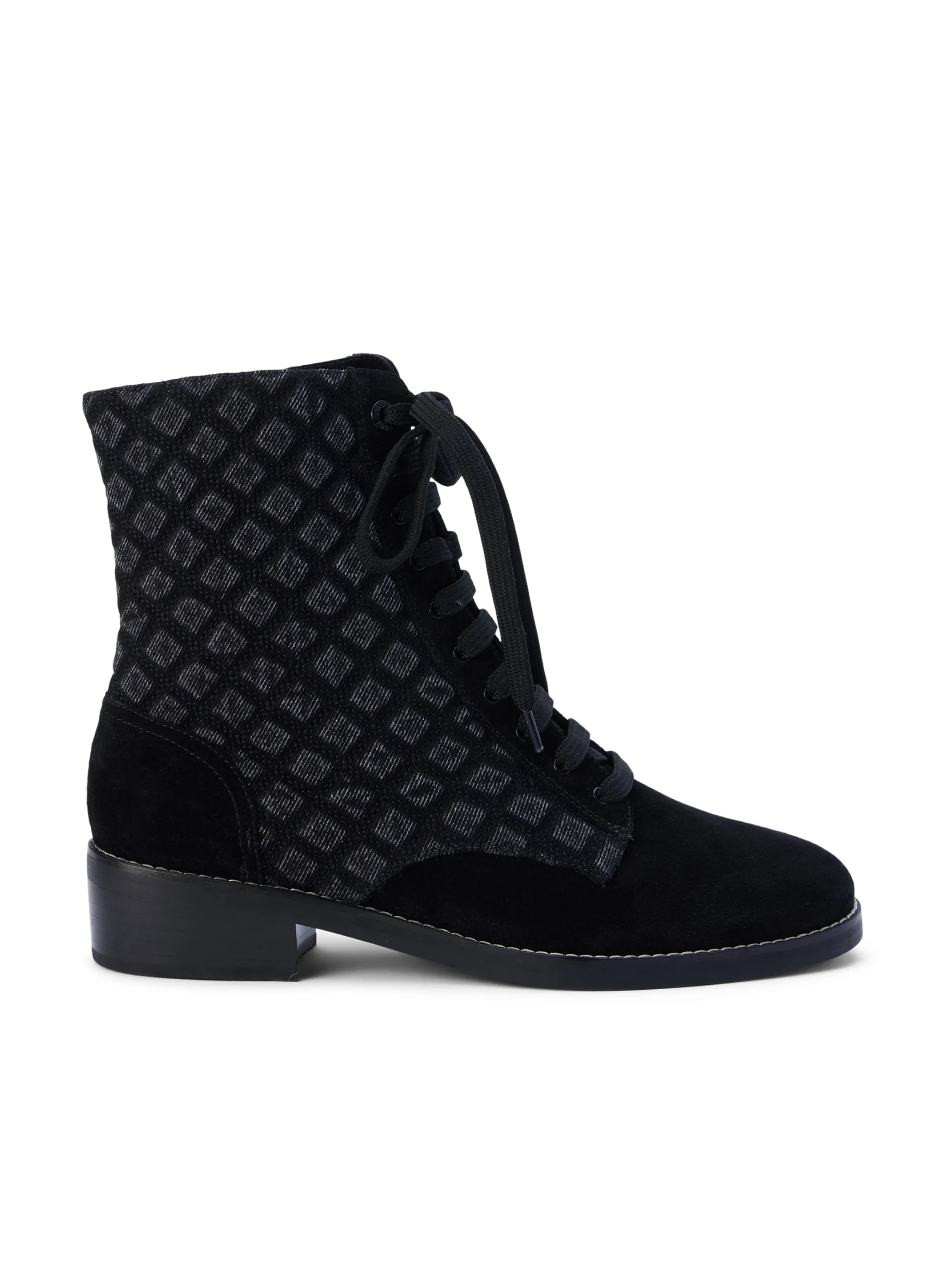 Boots & Booties*L'AGENCE DESIREE DENIM BOOT BlackDenim