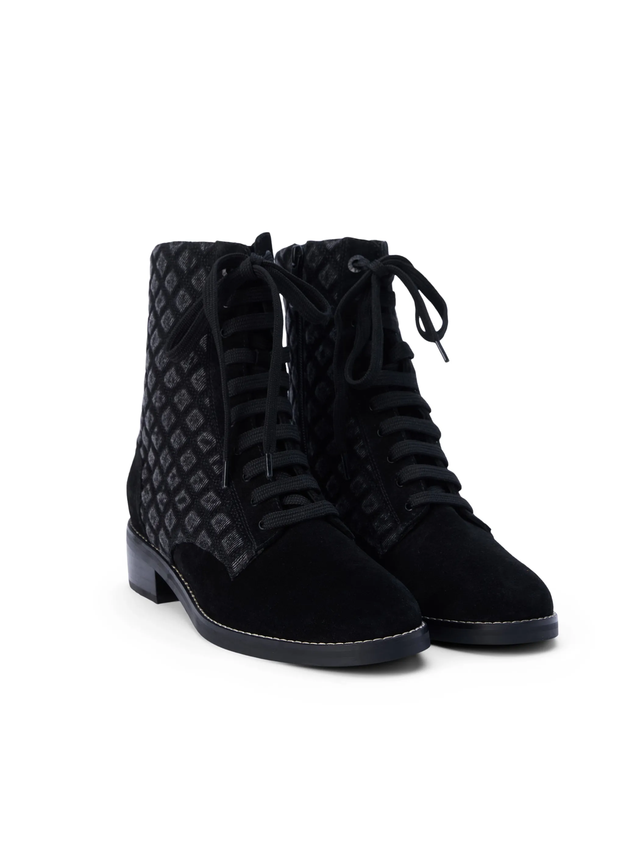 Boots & Booties*L'AGENCE DESIREE DENIM BOOT BlackDenim