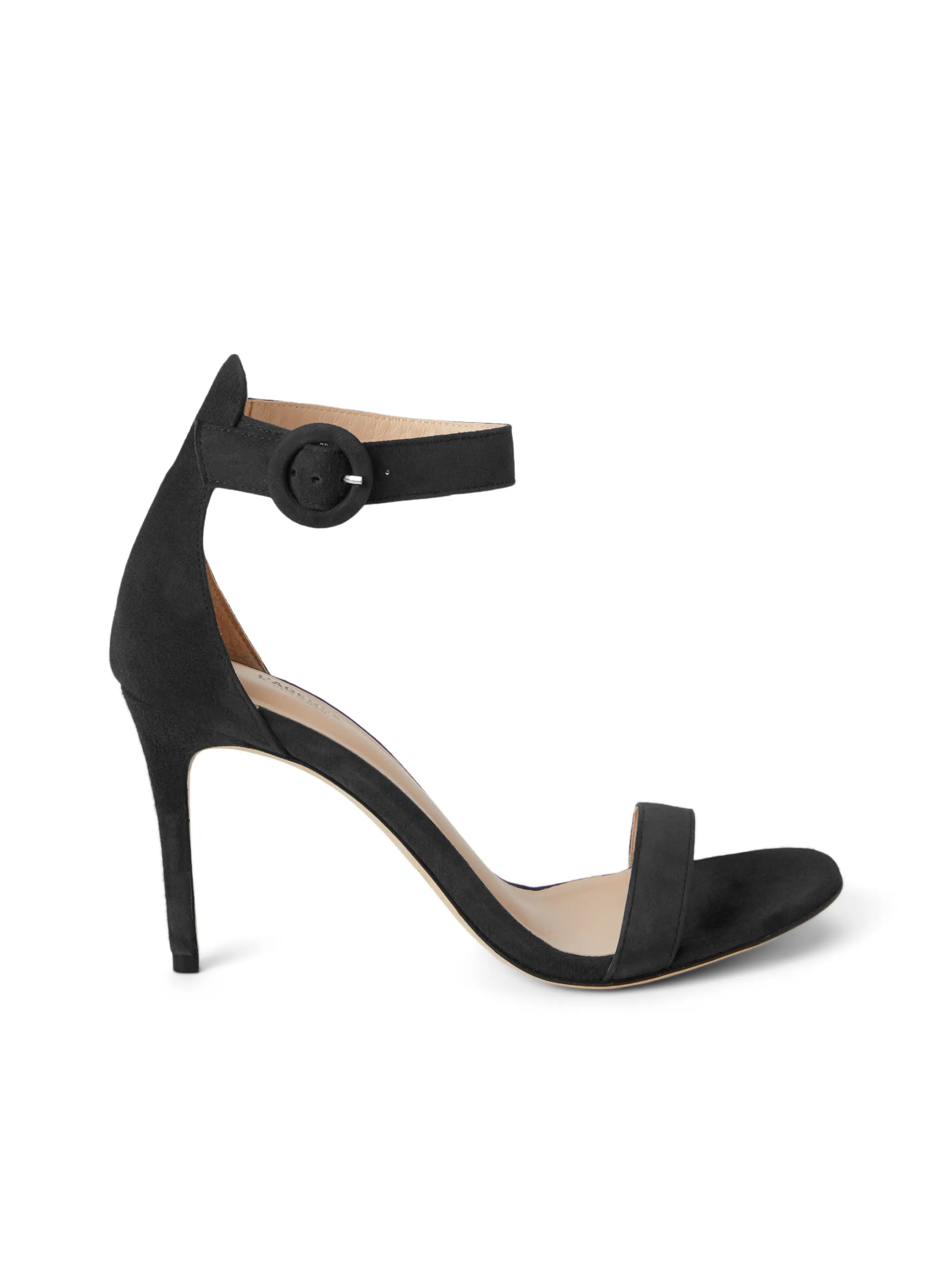 Sandals & Wedges | Heels*L'AGENCE GISELE SANDAL BlackSuede