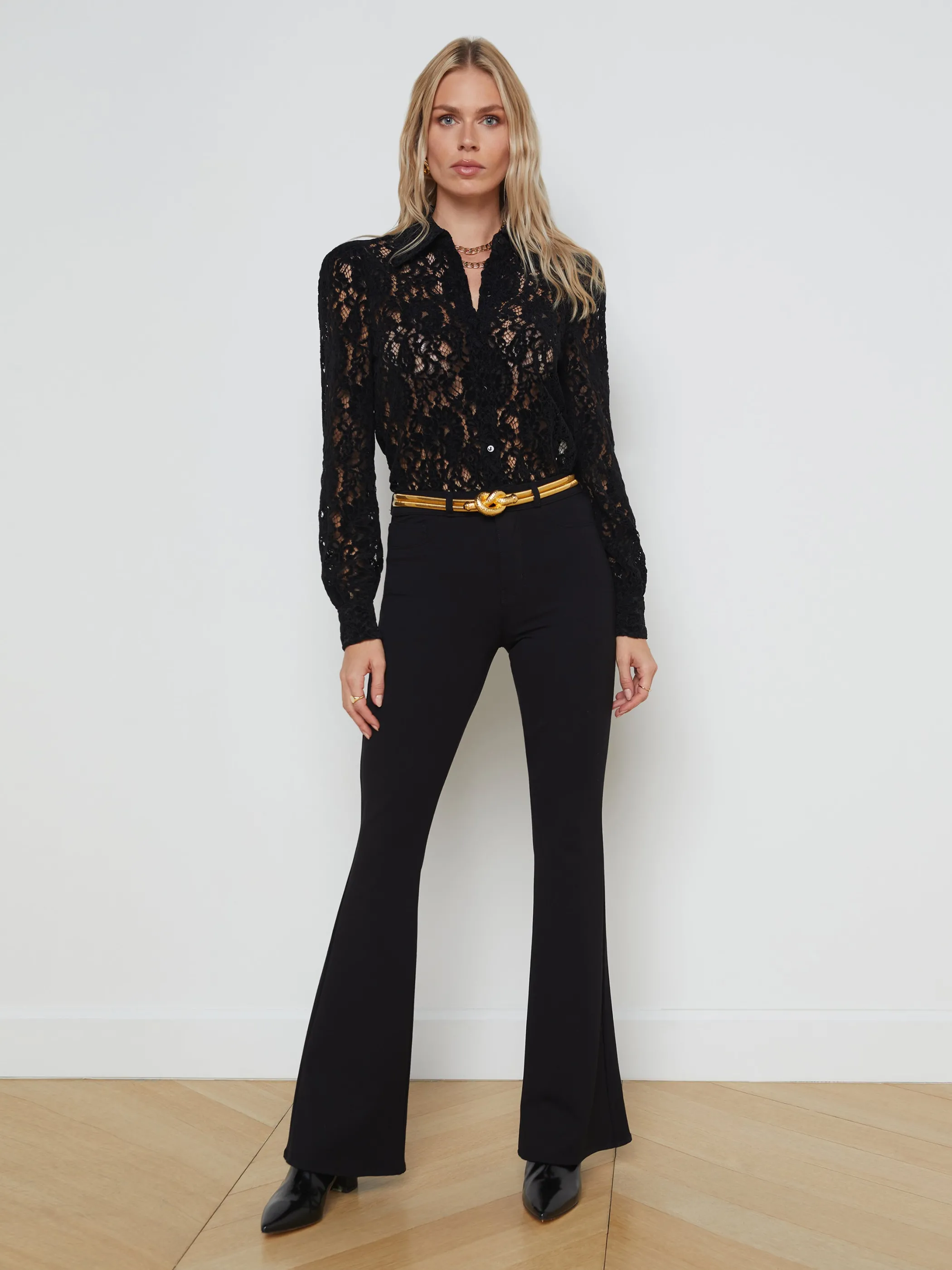 Pants*L'AGENCE MARTY PANT Black