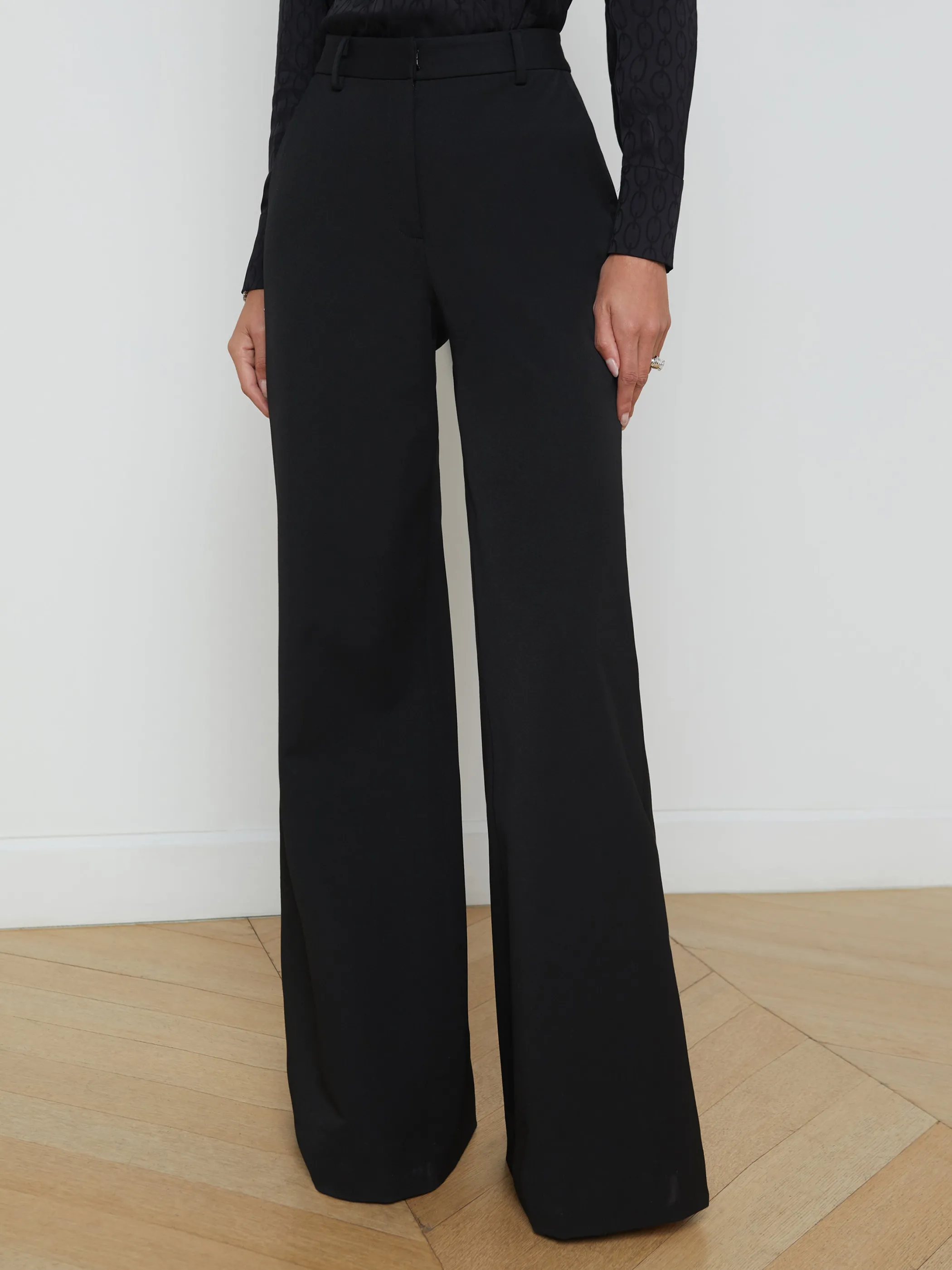 Matching Sets | Pants*L'AGENCE PILAR WIDE-LEG PANT ClassicBlack