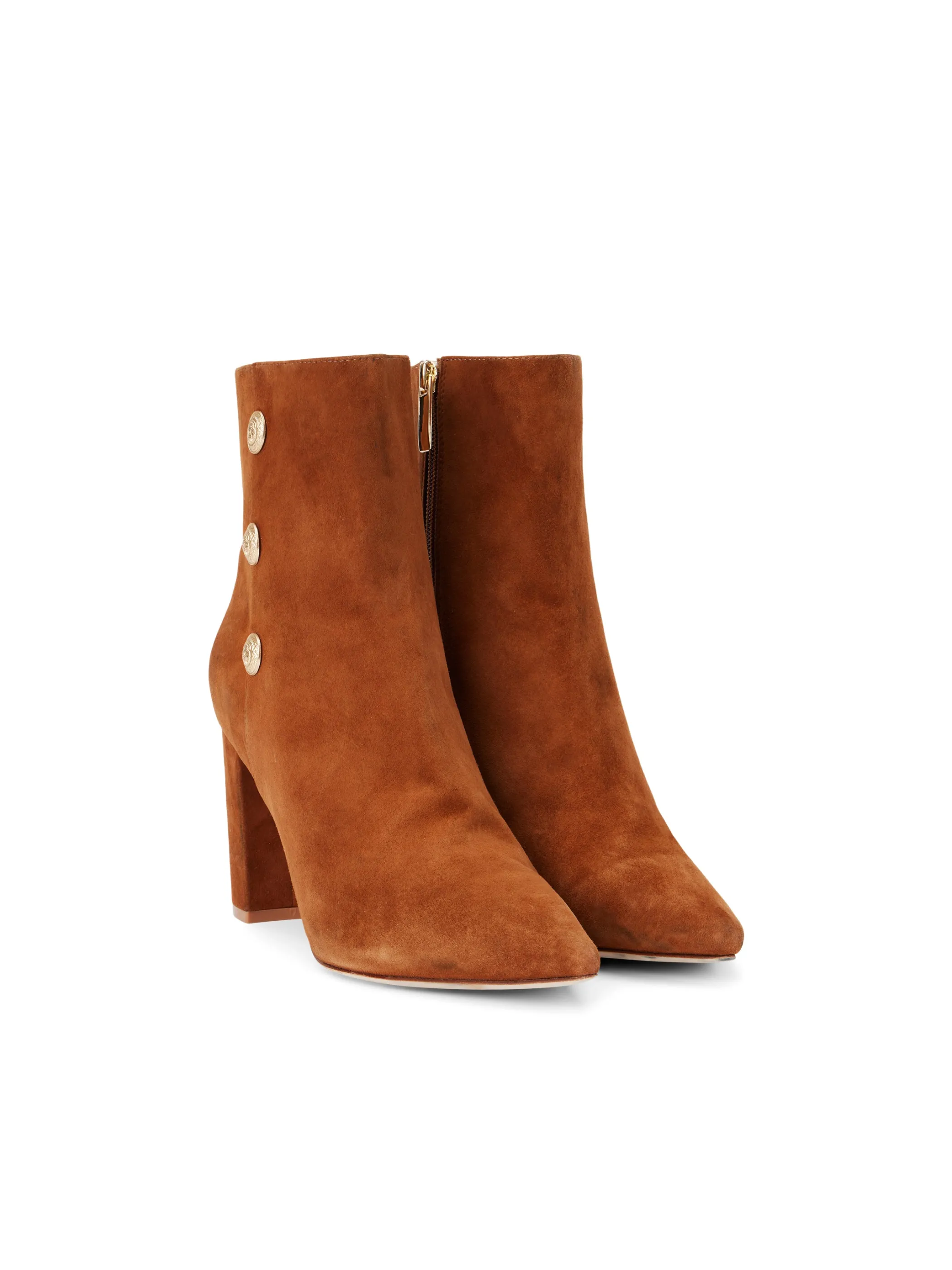 Boots & Booties*L'AGENCE THEODORA BOOTIE BuckskinSuede