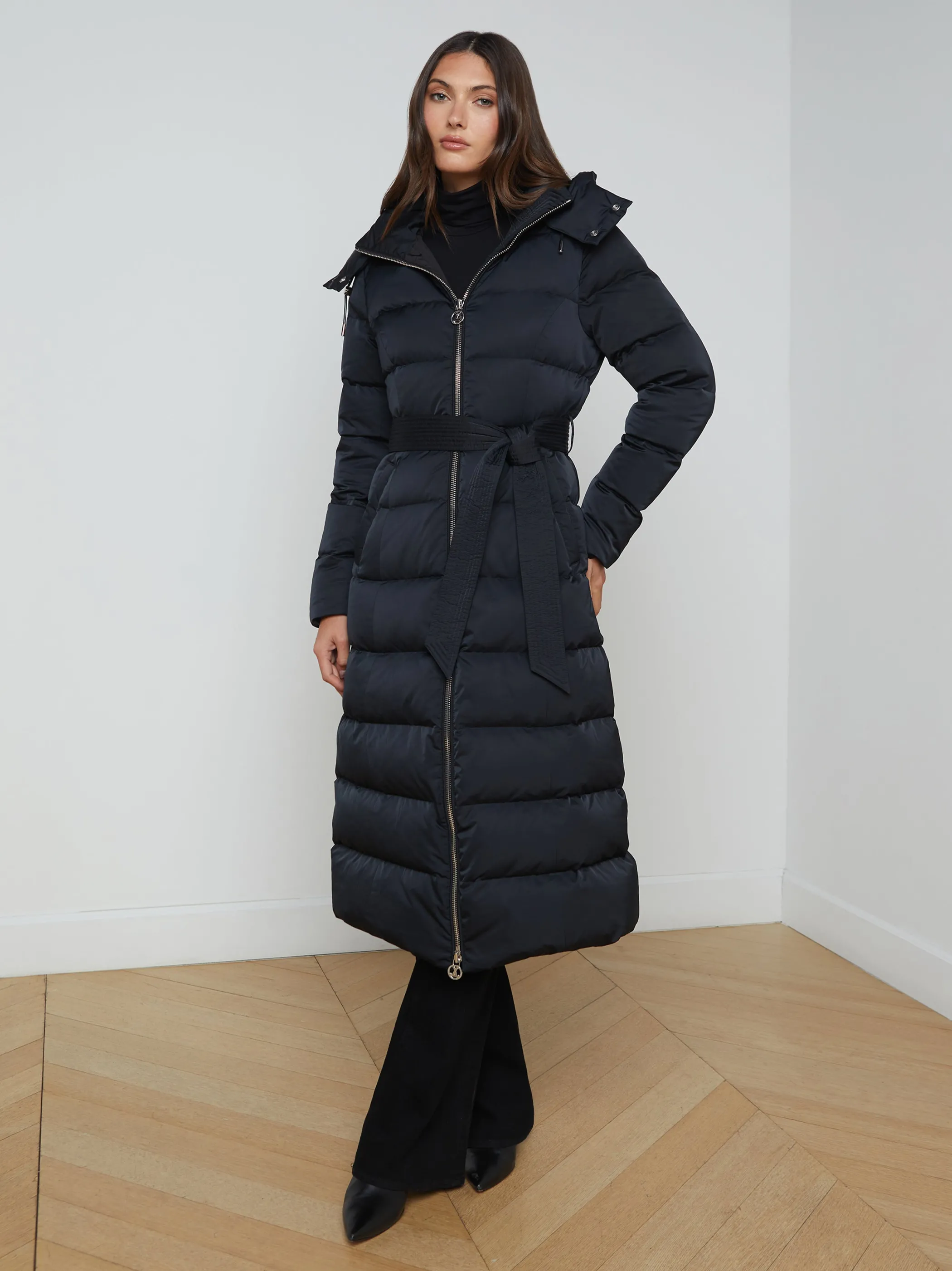 Outerwear | Blazers & Jackets*L'AGENCE WHISTLER DOWN MAXI PUFFER Black